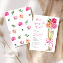Search for bright bridal shower invitations Peony