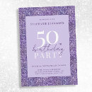 Search for girly 50th birthday invitations Adult