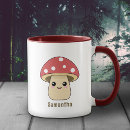 Search for mushroom mugs Kawaii