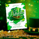 Search for four leaf clover invitations Happy