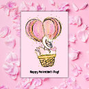 Search for hot air balloon valentines day cards Modern