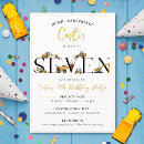 Search for boys 7th birthday invitations Modern