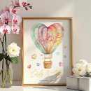 Search for heart hot posters Hot air balloon