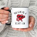 Search for funny valentines day mugs I love you