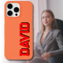 Search for coral red iphone cases Initials