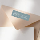 Search for scroll return address labels Vintage