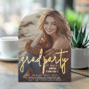 Search for gold graduation invitations Trendy