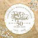 Search for 50 anniversary wedding stickers Vow renewal