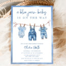 Search for blue denim invitations Simple