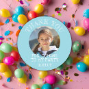 Search for blue photo stickers Kids birthday
