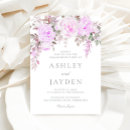 Search for lavender engagement party invitations Floral