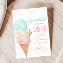 Search for ice cream parlour invitations Cute