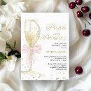 Search for pink pearl invitations Bride