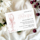 Search for roses and pearls invitations Watercolor
