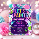 Search for paint party invitations Paint and celebrate