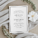 Search for elegant borders invitations Simple elegance