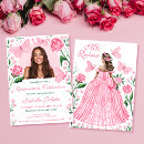 Search for pink butterfly quinceanera invitations Blush