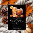 Search for modern halloween invitations Costumes and cocktails