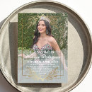 Search for white quinceanera invitations Princess