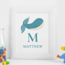 Search for whale nursery posters Nautical