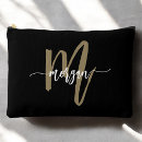 Search for zipper bags Chic monogrammed zipper pouch