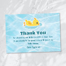 Search for ducky thank you cards Gender neutral
