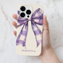 Search for purple bow cases Chic