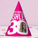 Search for birthday paper party hats Thirty