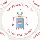 Search for robot stickers Retro