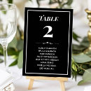 Search for black and white wedding seating charts Timeless