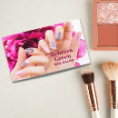 Search for manicure business cards Makeup artist
