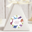 Search for dinosaurs for kids stickers Tyrannosaurus