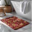 Search for burgundy bath mats Floral