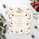 Search for burgundy and cream invitations Fall