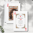 Search for diamond 50th birthday invitations Red