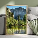 Search for yosemite national park posters Hiking