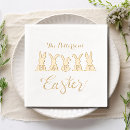 Search for happy easter napkins Elegant