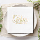 Search for religious easter napkins Elegant