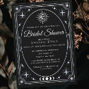 Search for moon and stars bridal shower invitations Tarot