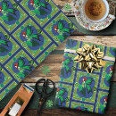 Search for celtic knots wrapping paper Blue