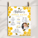 Search for bee first birthday posters Honeycomb
