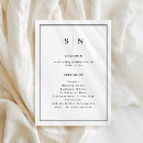 Search for border wedding programs Black and white