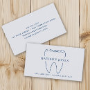 Search for modern dentistry business cards Professional