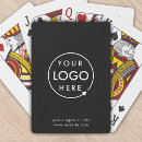 Search for company logo playing cards Minimalist