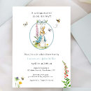 Search for spring bunny baby shower invitations Beatrix potter