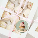 Search for vintage cupcakes stickers Bakery