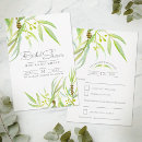 Search for bridal shower rsvp cards Eucalyptus