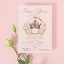 Search for castle baby shower invitations Blush pink