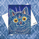 Search for blue cats postcards Kitty