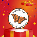 Search for multiple sclerosis butterfly crafts party Orange